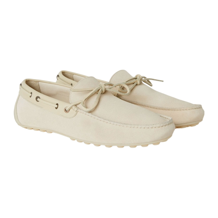 Loro Piana/诺悠翩雅男鞋小牛皮绒面革莫卡辛软底鞋乐福鞋