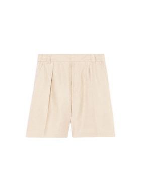 LoroPiana/诺悠翩雅男士百慕大短裤Reinga 安提瓜亚麻精致新款