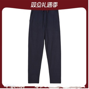 长裤 Loro 小山羊绒平针针织蓝色运动裤 诺悠翩雅男裤 Piana