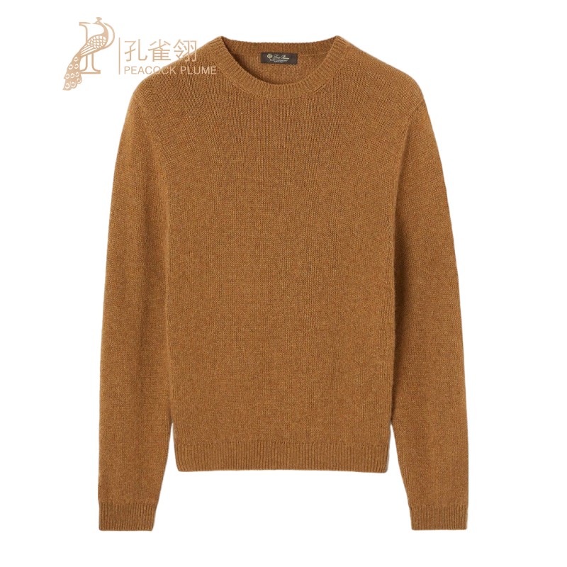 LoroPiana/诺悠翩雅男士针织衫BabyCashmere剃须针织超轻保暖新款