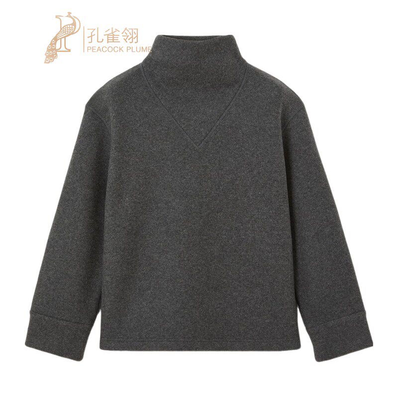 LoroPiana/诺悠翩雅男士Venenza 羊毛羊绒高领保暖针织运动衫新款