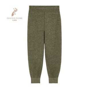 羊毛真丝亚麻混纺锥形剪裁开合新款 休闲裤 诺悠翩雅男士 LoroPiana