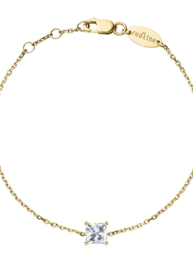 RedLine/红绳女士手链黄金链式公主钻闪耀象征欢乐太阳能新款