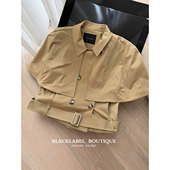 上衣 blacklabel 马甲 可拆卸斗篷风衣夹克外套 女 26早春新款