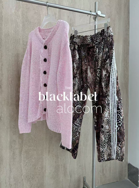 定制纱 25早秋新款粉色流苏针织开衫 毛衣 上衣 tina open yy