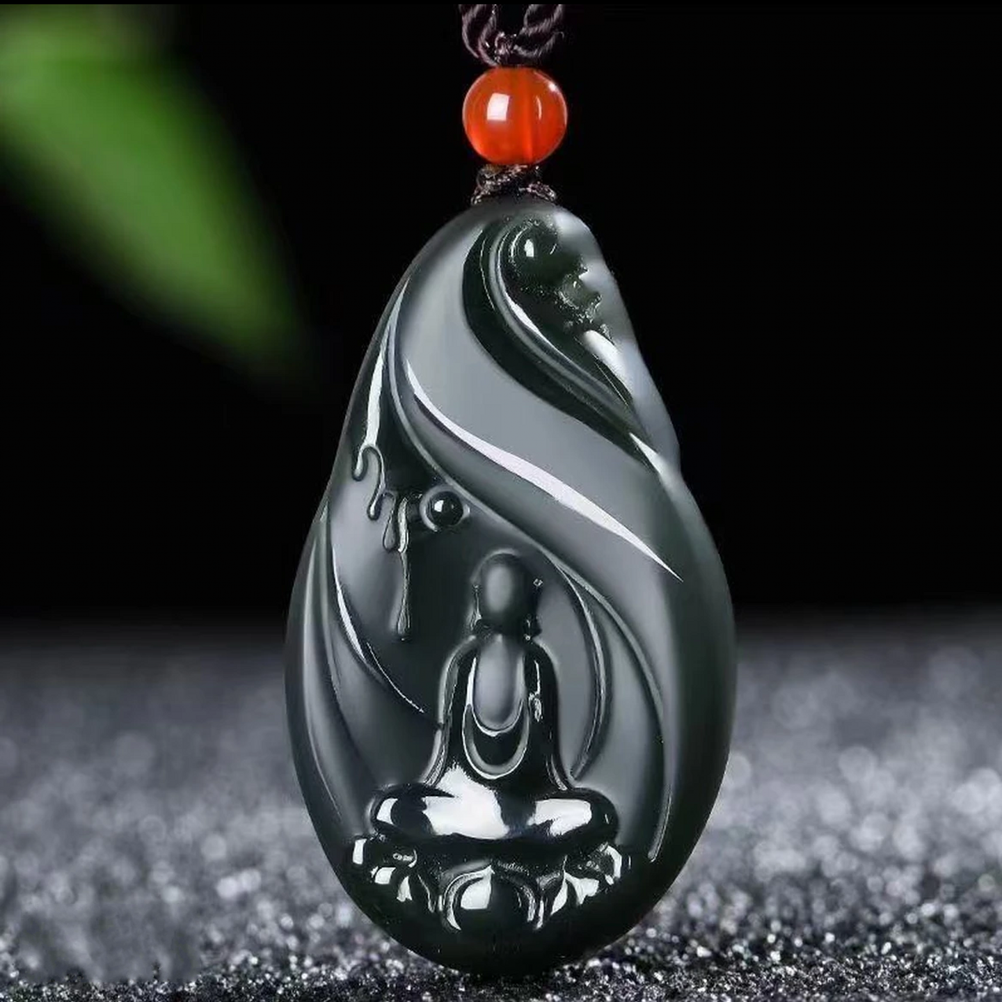 天然和田玉悟道玉牌吊坠精工巧雕精雕青玉悟道佛挂件男款吊坠包邮