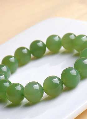 保真纯天然和田玉手链男女款手串