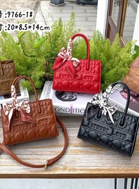 女包新款菲尚尼FOKI专柜正品包包韩版绣线时尚高档迷你小号手提包