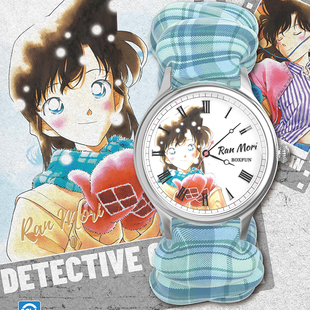 正版 碎片联名原画送人礼物男生腕表 名侦探柯南手表二弹盲盒记忆