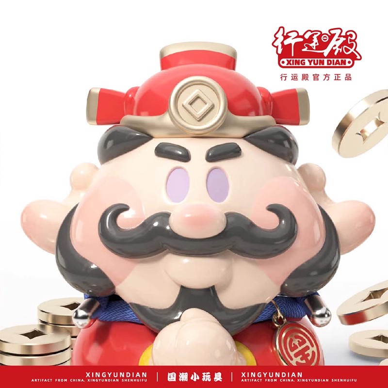 神回复圣杯财神盲盒手办摆件