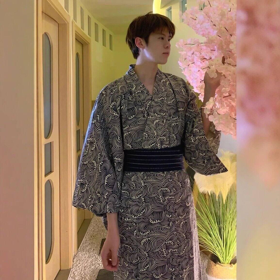 日本传统男士和服浴衣武士款日系
