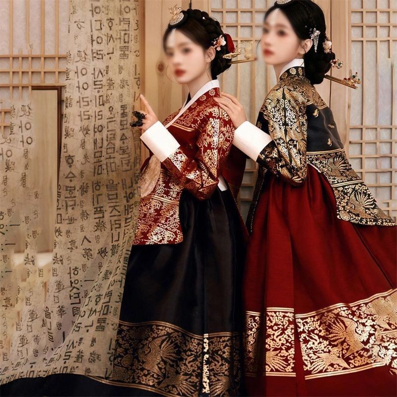 韩服朝鲜族公主礼服旅拍摄影
