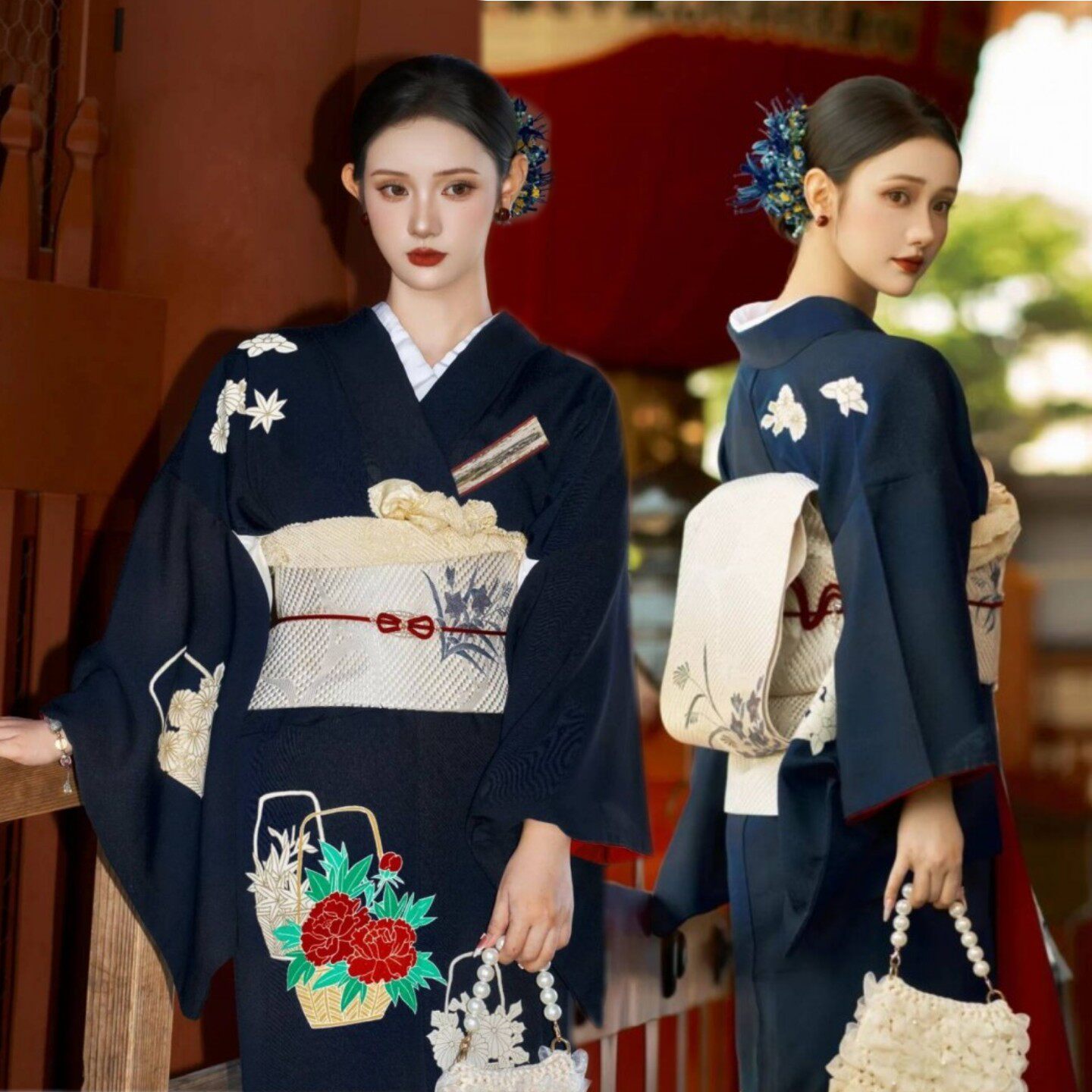 和服新款神明少女浴衣写真服