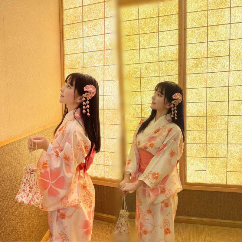 和服女正装传统日本可爱少女改良