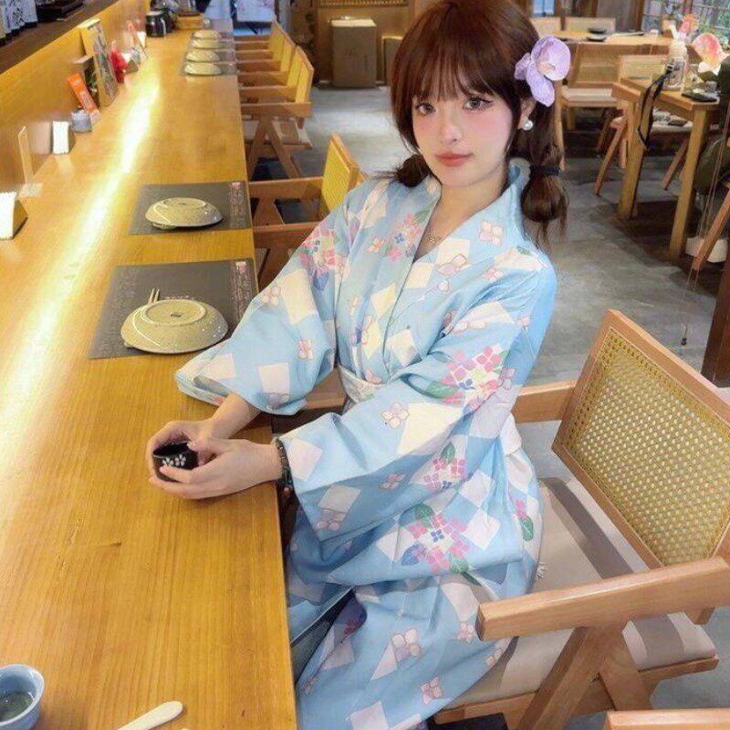 新款日式神明少女改良和服浴衣