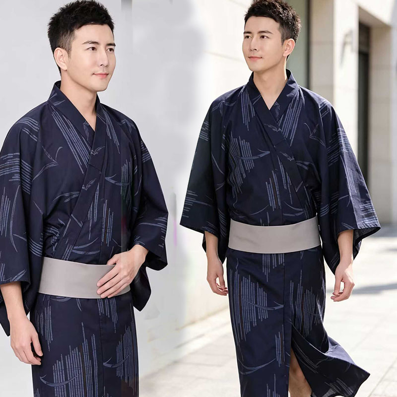 日式武士和服男款剧本杀摄影服图片