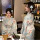 摄影服装 日系拍照浴衣改良和服写真日式 神明传统少女复古正装 新款