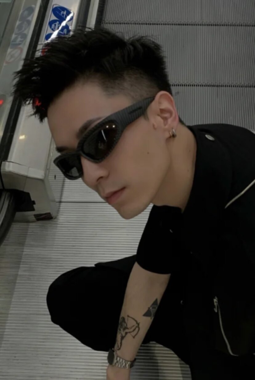 高品质男高清内度膜P8637商务太阳眼镜大框半框驾驶墨镜方框P8638