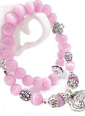 天然手串义乌饰品黑玛瑙