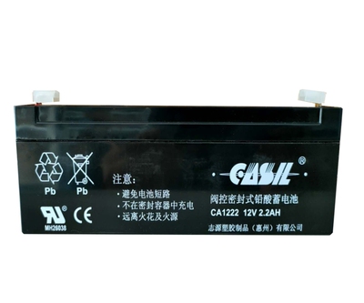 志源CASIL蓄电池CA122212V2.2AH消防报警防火卷帘门电梯门禁电源
