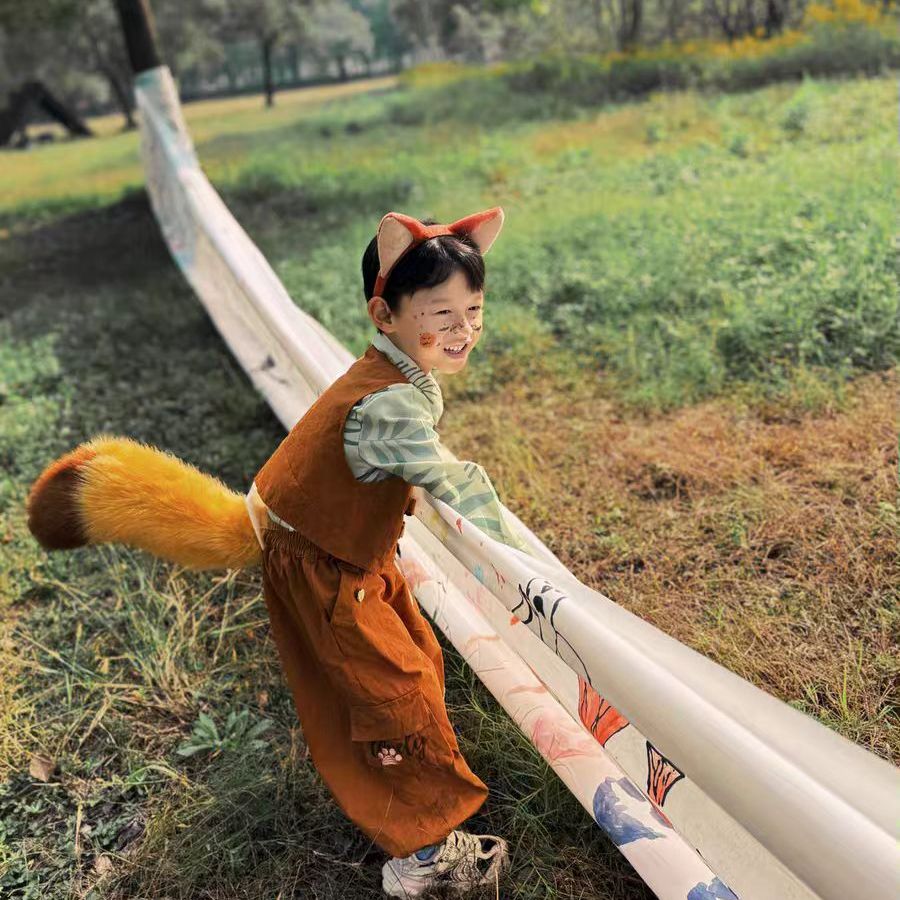 男女童套装疯狂动物城元旦演出服女童朱迪兔子警官儿童cos表演服