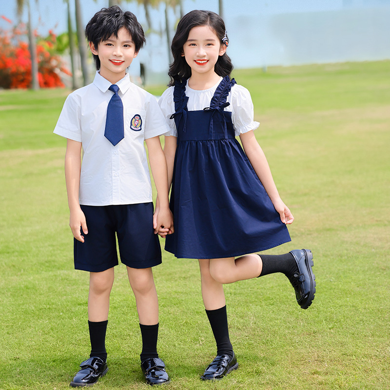六一儿童节演出服小学生英伦风校服表演服幼儿园园服毕业照合唱服