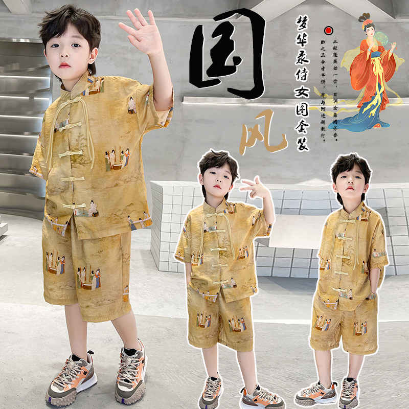休闲2件夏季夏装中国风