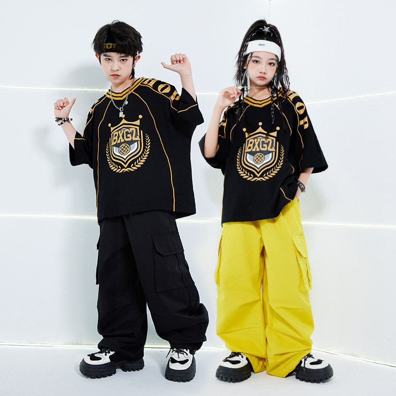 男女通用嘻哈表演服街舞服