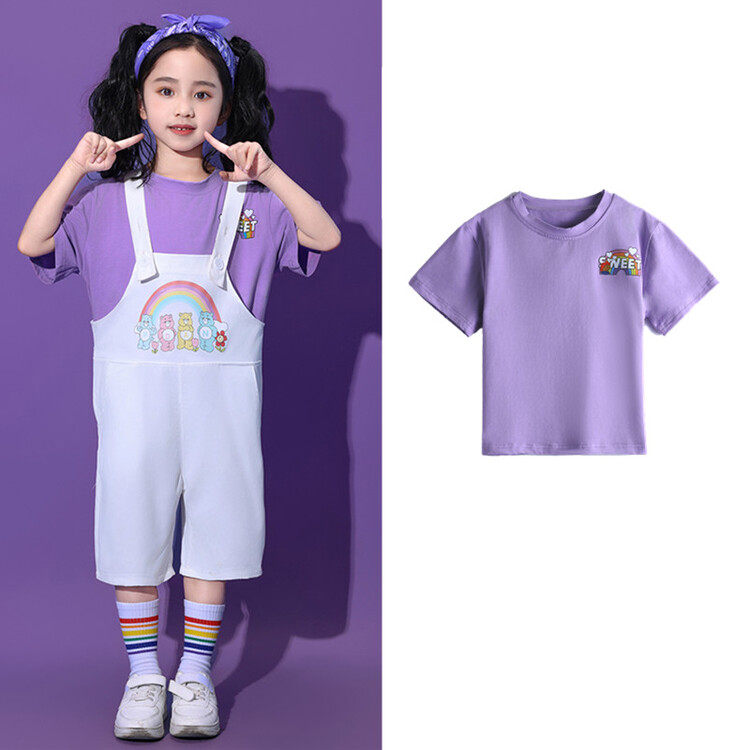六一儿童演出服夏季小学生校服幼儿园园服班服姐弟背带裤运动套装