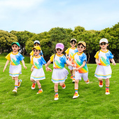 新款 套装 演出服 六一儿童节表演服装 小学生校服班服幼儿园园服夏季
