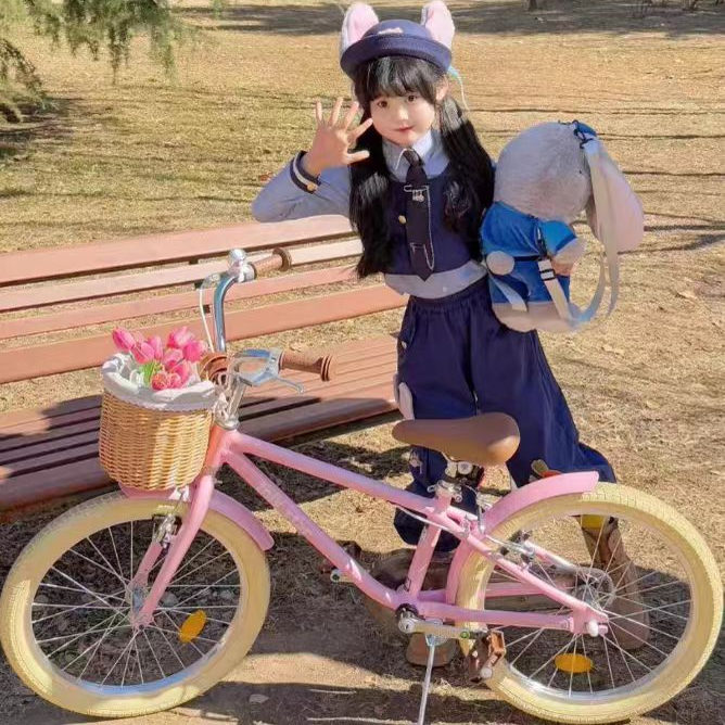 男女童套装疯狂动物城元旦演出服女童朱迪兔子警官儿童cos表演服