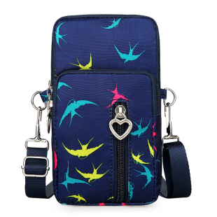 户外跑步零钱小包青年竖款 大屏手腕包女手机臂包单肩斜挎 迷你时尚