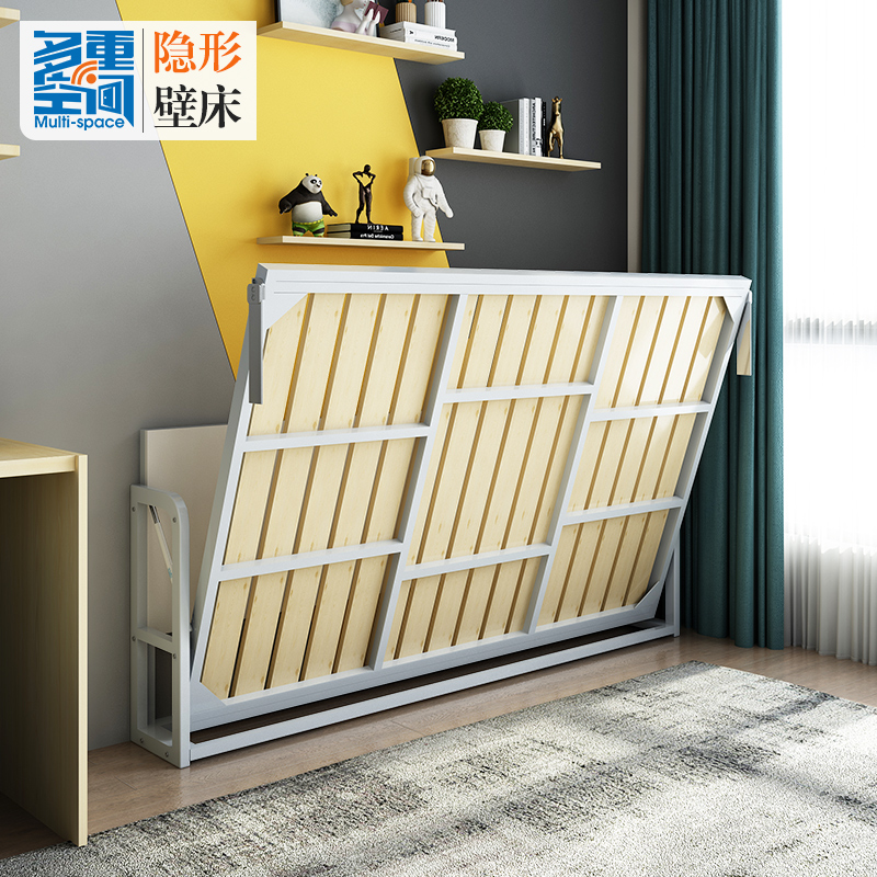 隐形床加密纯实木排骨条无箱体