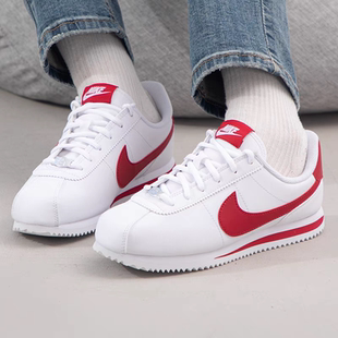 耐克Nike CORTEZ BASIC SL大童女子阿甘透气运动休闲鞋904764-101