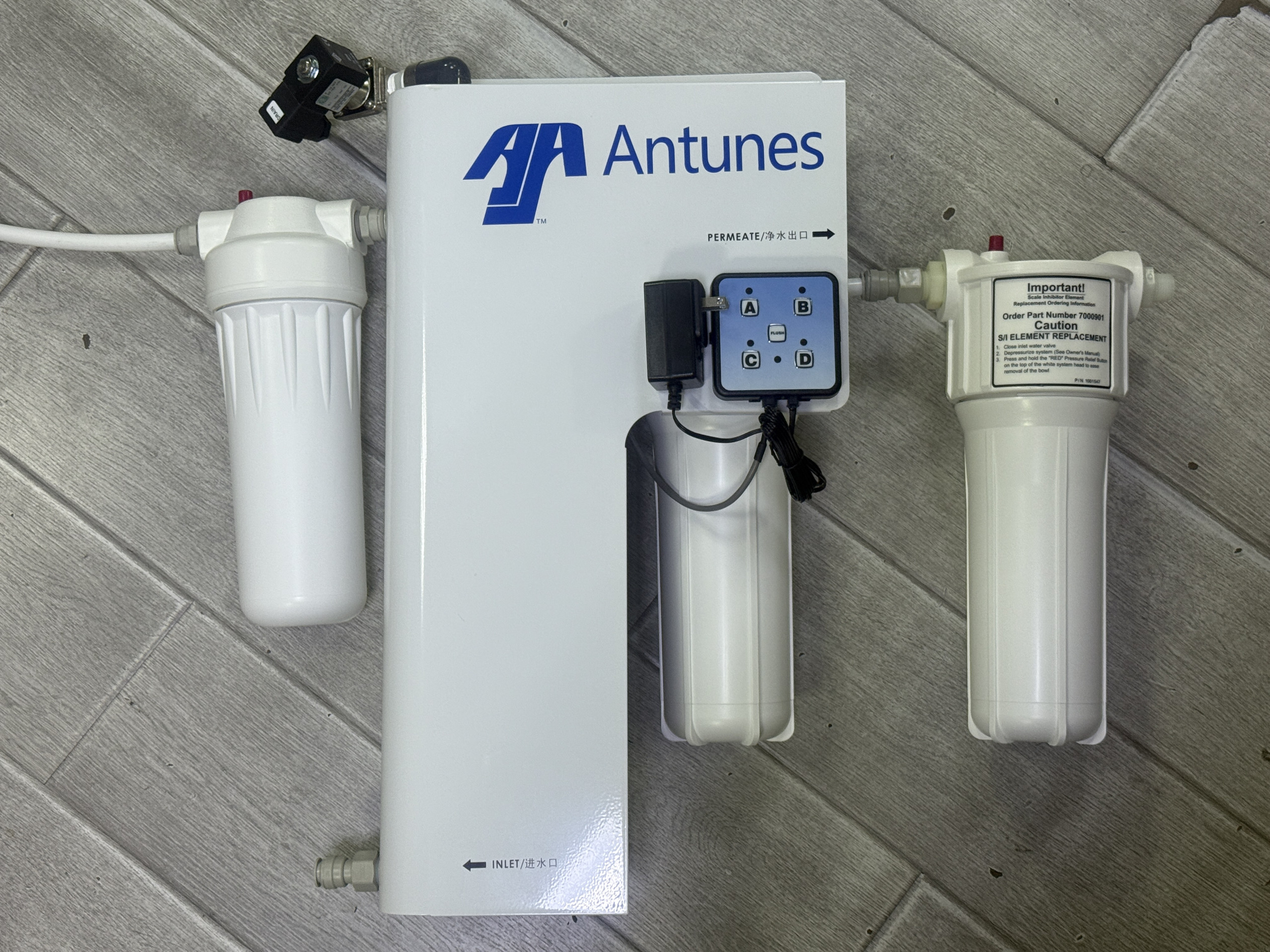 安通纳斯商用UF-216cc家用超滤净水器过滤杂质水垢5.8L大流量直饮