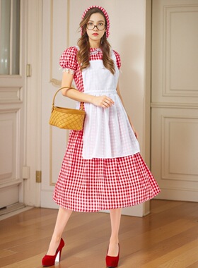 Halloween Costumes Little Red Riding Hood Dress for Adults