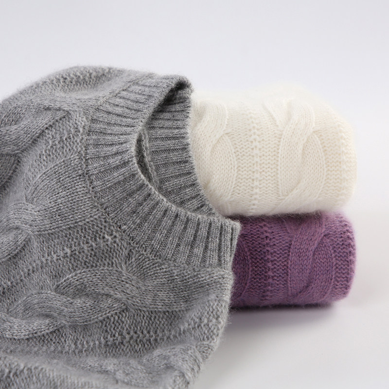 洪叶云台羊绒衫儿童高端毛衣女童