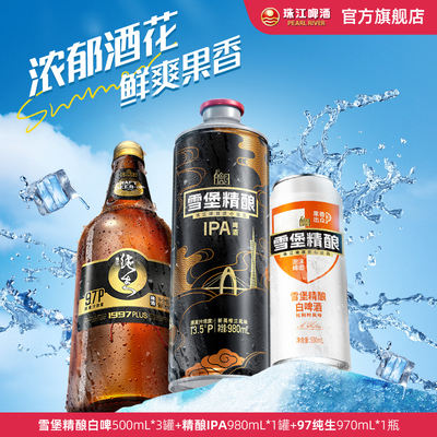珠江啤酒经典精酿啤酒组合