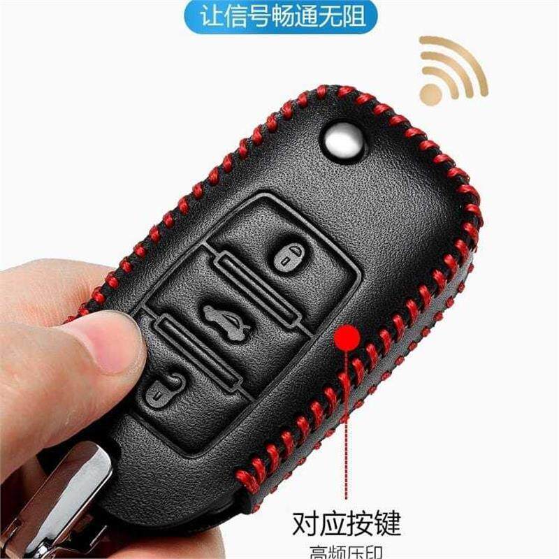 2019款大众新捷达车钥匙套专用一汽捷达汽车钥匙包真皮防丢扣