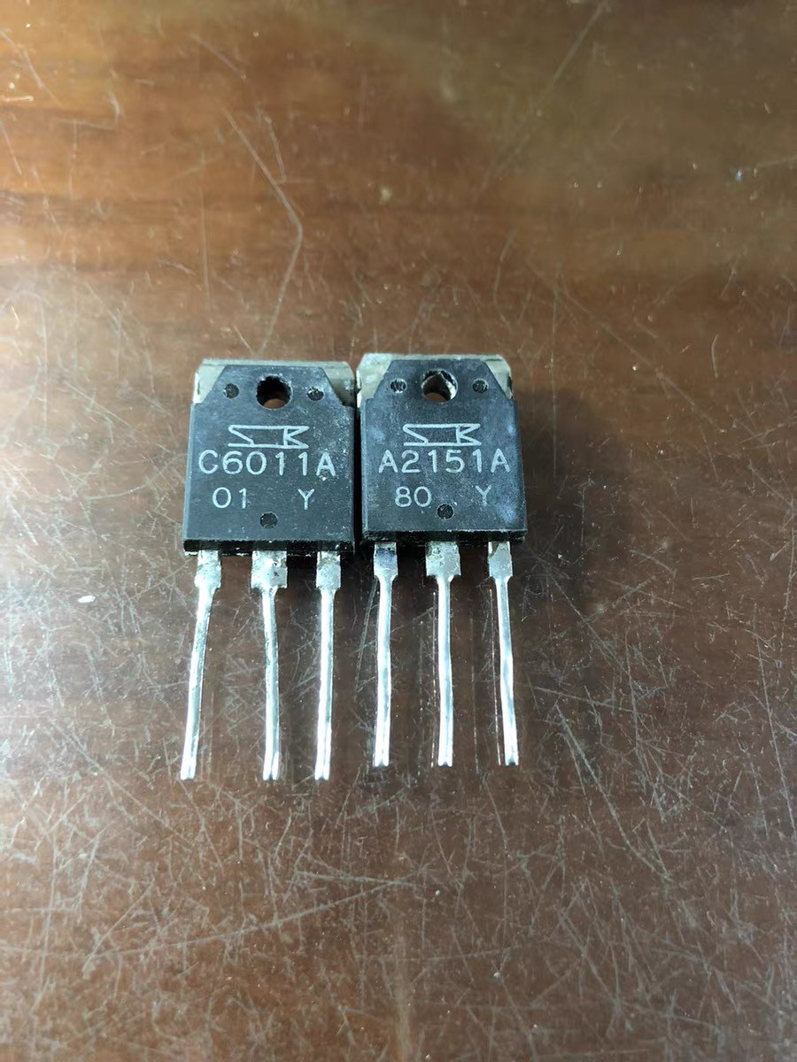 原装进口拆机 A2151 C6011 2SA2151 2SC6011 音频功放配对管 测好 - 实物图