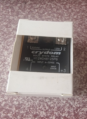H12WD48125PG原装进口精品美国快达crydom大功率单相固态继电器