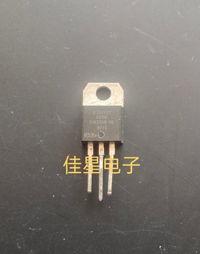 BTA412Y-800B 双向可控硅 12A/800V BTA412 拆机原装 直插 TO-220