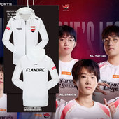 AL战队队服S15总决赛同款 Flandre比赛服LPL出征服开衫 卫衣男外套