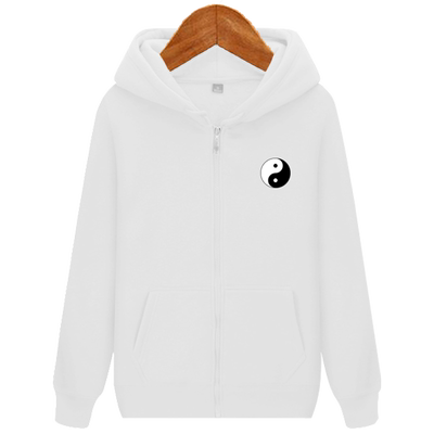 晨练功夫武术中国风拉链带帽外套