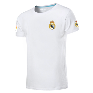 皇马新赛季队服本泽马拉莫斯足球衣服短袖t恤衫男女半截袖球迷服