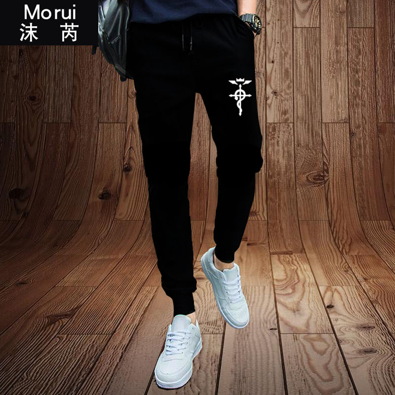 爱德华动漫小脚休闲长裤等价交换