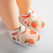 网鞋 1岁婴儿鞋 宝宝护脚凉鞋 夏季 防滑软底地板鞋 学步鞋 网面薄款