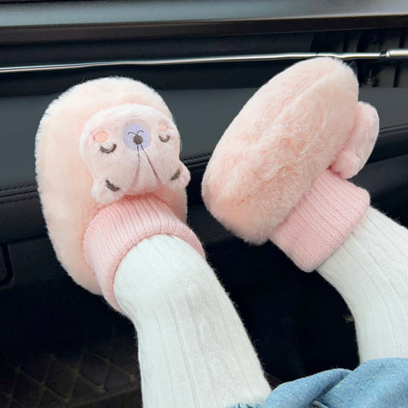 宝宝秋冬厚绒保暖不掉棉鞋