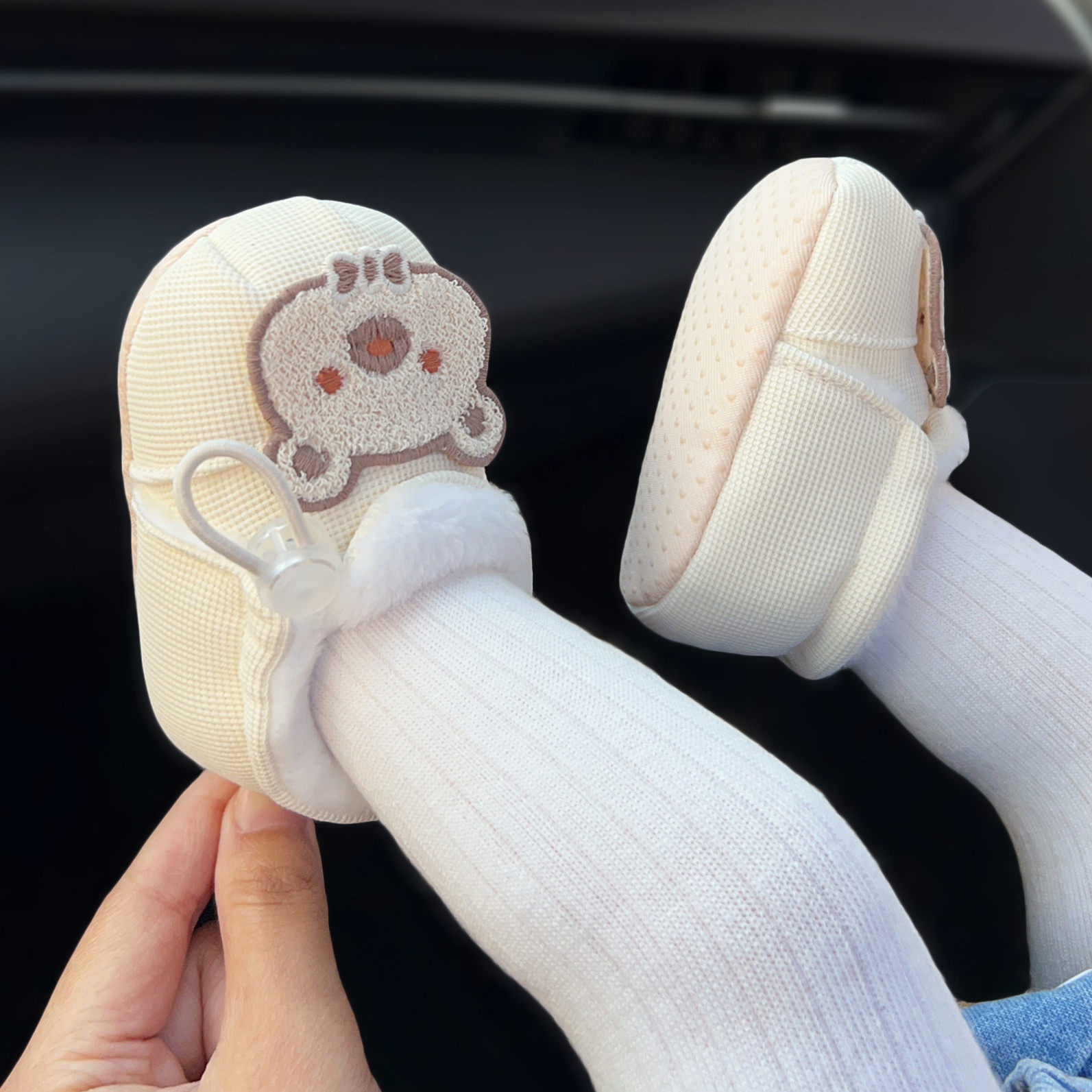 婴儿鞋子6-12个月学步鞋秋冬款加绒加厚保暖男女宝宝软底棉鞋可爱,童鞋/婴儿鞋/亲子鞋,学步鞋,淘宝优惠券,粉丝福利购,淘宝优惠卷