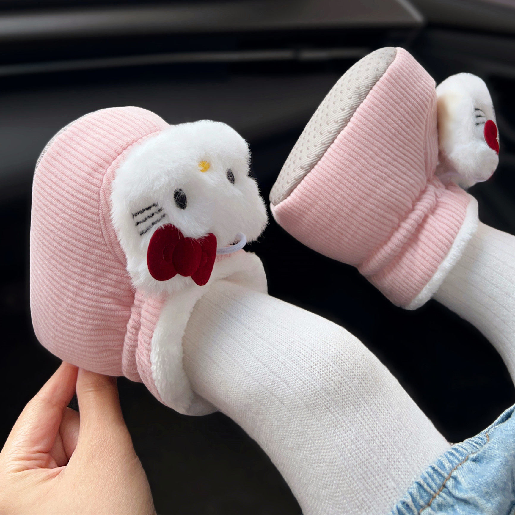 米嘟尔冬季保暖婴儿棉鞋加绒加厚